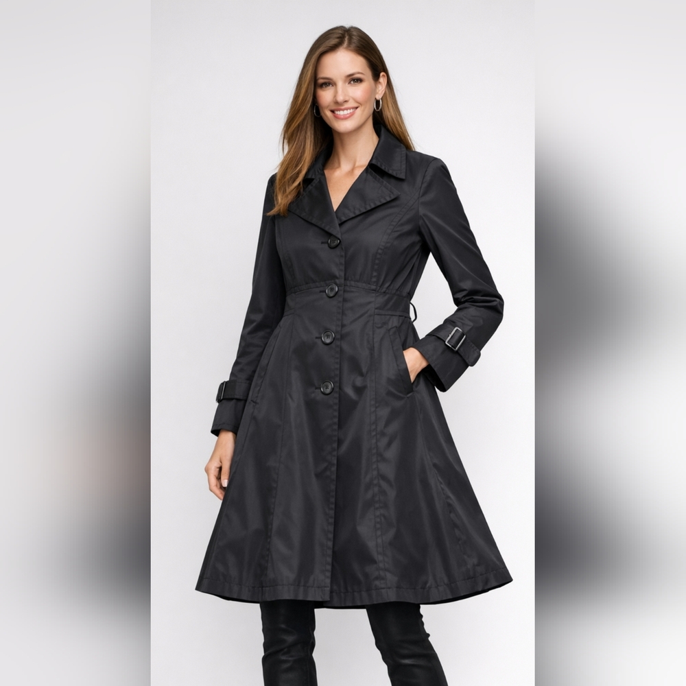 ALFANI Swing Trench Coat, Size XS